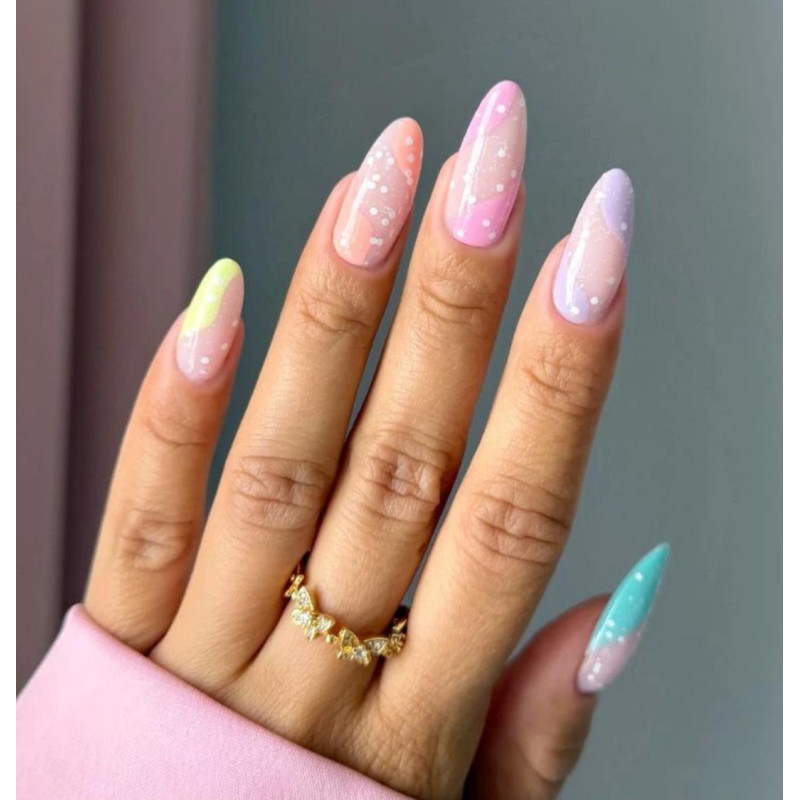 White Dots Snow - Top Coat (No Wipe) OHNE HEMA 8ml MAKEAR-UV NAGELLACKE-Double Beauty Shop