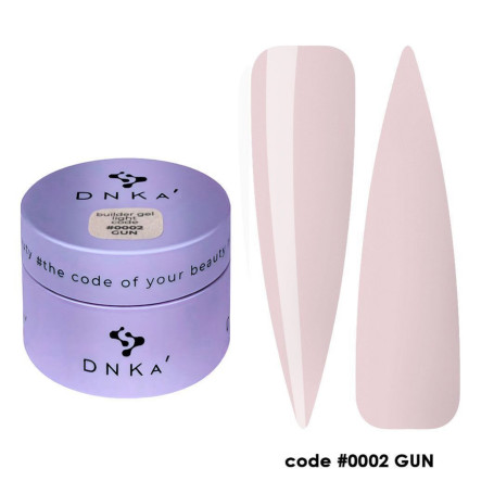 0002 Gun - LIGHT Builder Gel 30ml DNKa