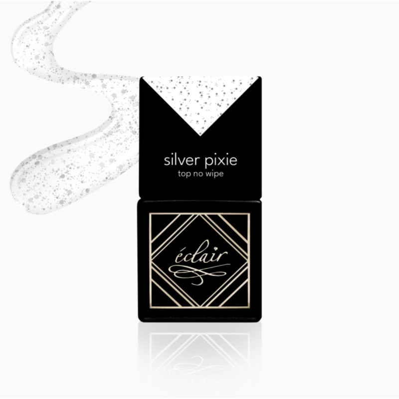 SILVER PIXIE - Top Coat No Wipe ECLAIR 7ml-Top-Double Beauty Shop