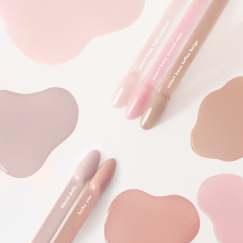 TOFFEE BEIGE - SMART BASE 7ml ECLAIR-Base und Top-Double Beauty Shop