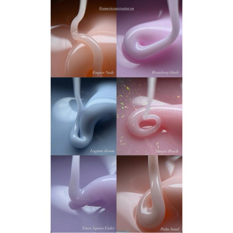 EMPIRE NUDE - NO FILE FRAMEWORK GEL 30ml AMERICAN CREATOR-MODELLAGE GELE EINPHASEN-SYSTEM-Double Beauty Shop