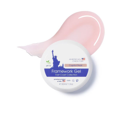 CAPITOL PEARL - NO FILE FRAMEWORK GEL 30ml AMERICAN CREATOR