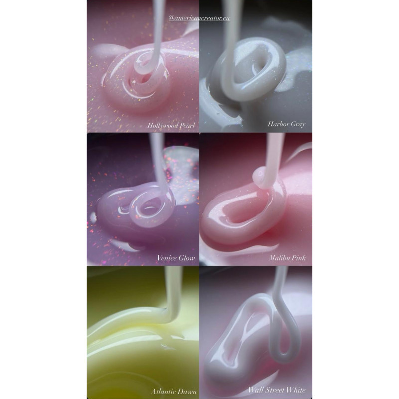 WALL STREET WHITE - NO FILE FRAMEWORK GEL 30ml AMERICAN CREATOR-MODELLAGE GELE EINPHASEN-SYSTEM-Double Beauty Shop