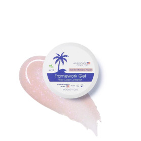 SANTA MONICA NUDE - NO FILE FRAMEWORK GEL 30ml AMERICAN...