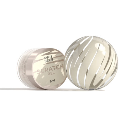 BEIGE - Scratch Gel (Art Gel) 5ml MAKEAR