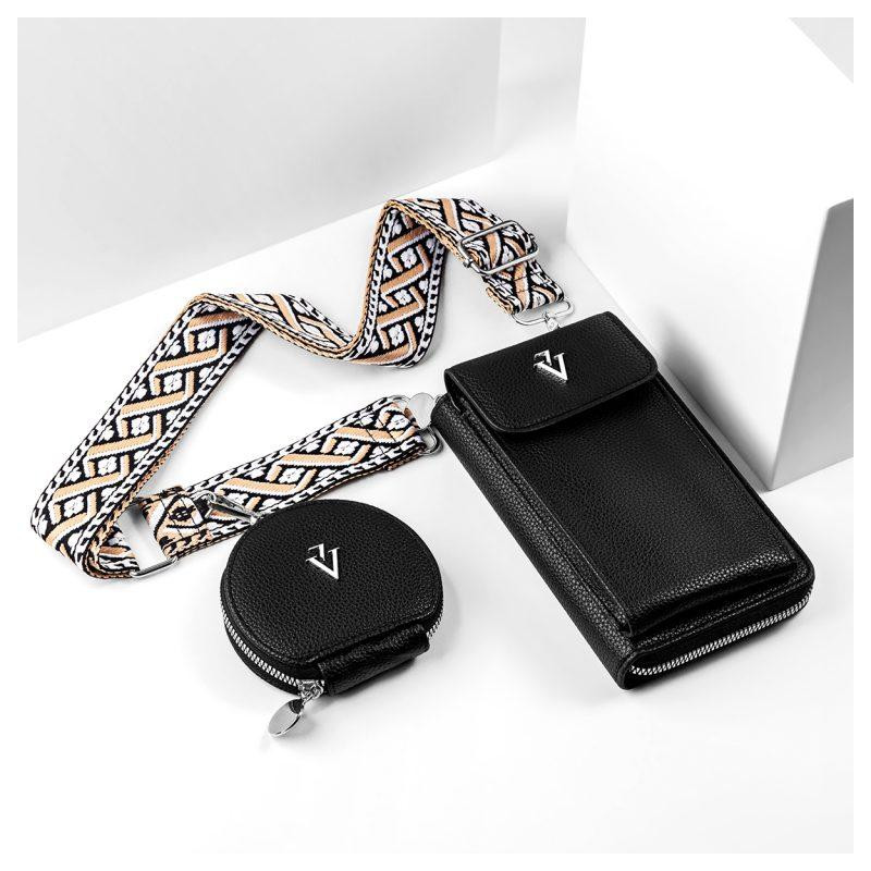 Schwarze Mini-Tasche VICTORIA VYNN-Online-Shop-Double Beauty Shop