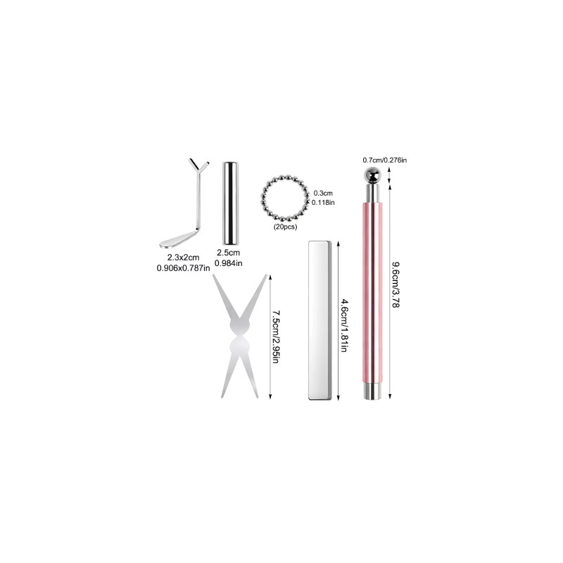 Magnet Set aus 6 Stück-MAGNET-Double Beauty Shop