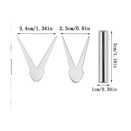 Magnet Set aus 3 Stück für French und mehr