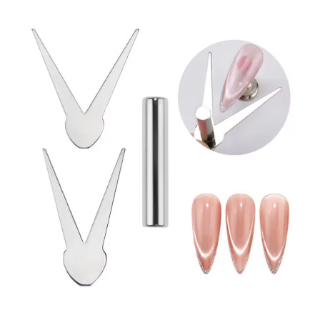 Magnet Set aus 3 Stück für French und mehr