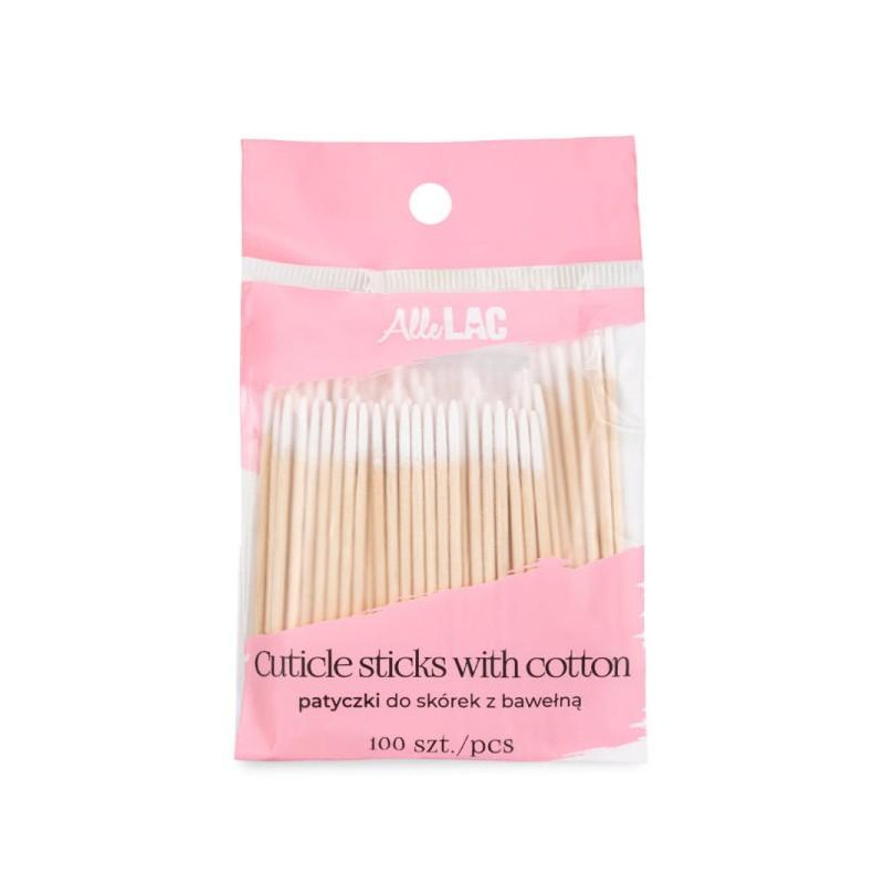 Mikro-Bürstchen aus Holz mit Baumwollspitze 100 Stück Allelac-Online-Shop-Double Beauty Shop