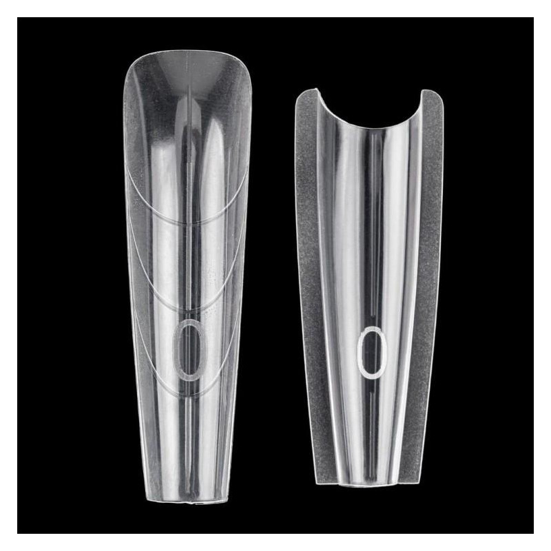 Coffin - Sandwich DUAL FORMS (tips 240 st.)-ACRYLGEL-Double Beauty Shop