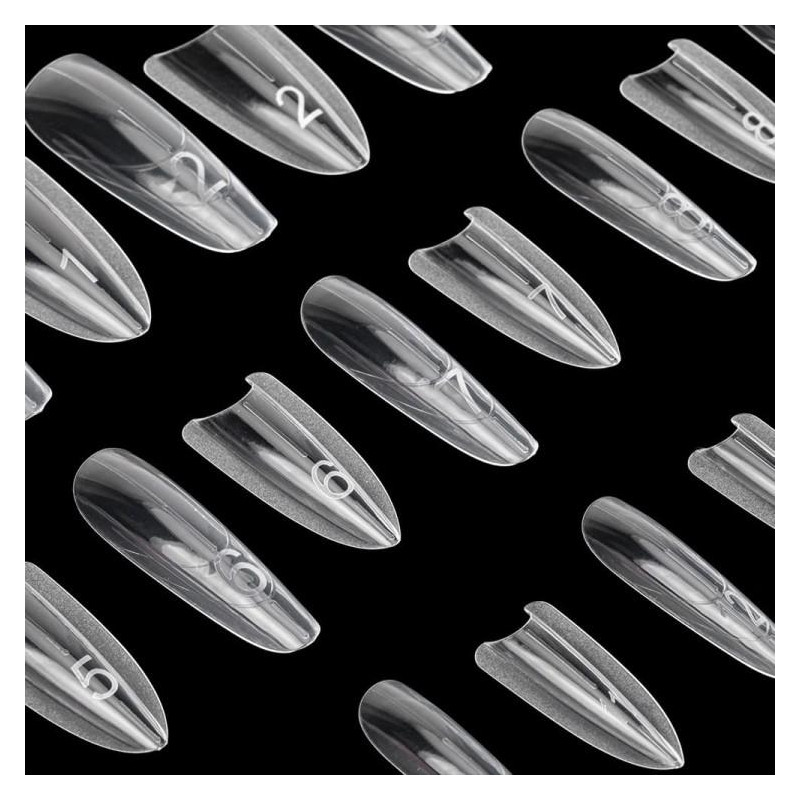 Oval - Sandwich DUAL FORMS (tips 240 st.)-ACRYLGEL-Double Beauty Shop