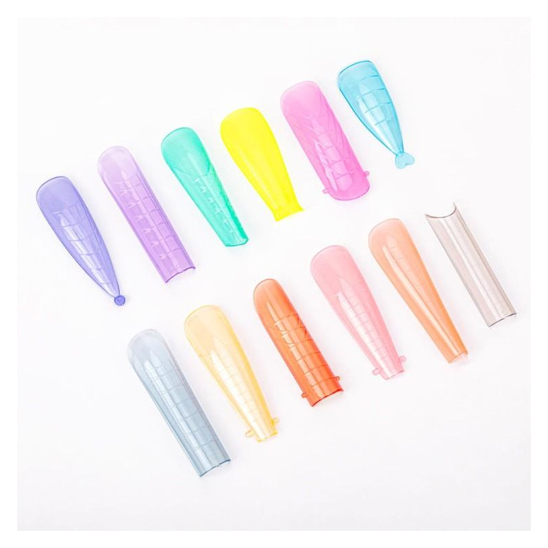 MIX Color and Forms - DUAL FORMS (tips 288 st.) MollyLac-ACRYLGEL-Double Beauty Shop