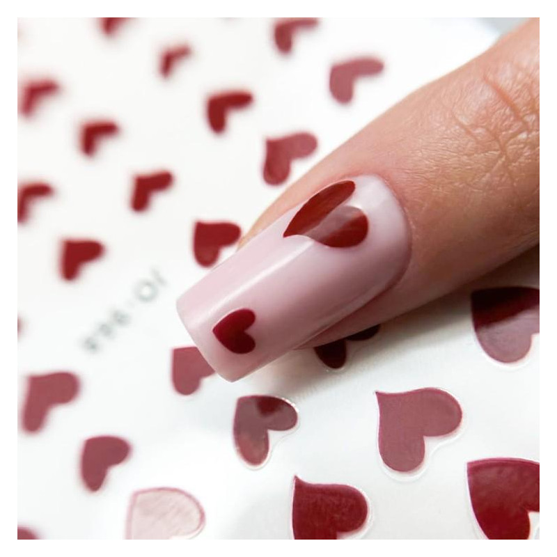 HEARTS Aufkleber-SLIDERS/WRAPS-Double Beauty Shop