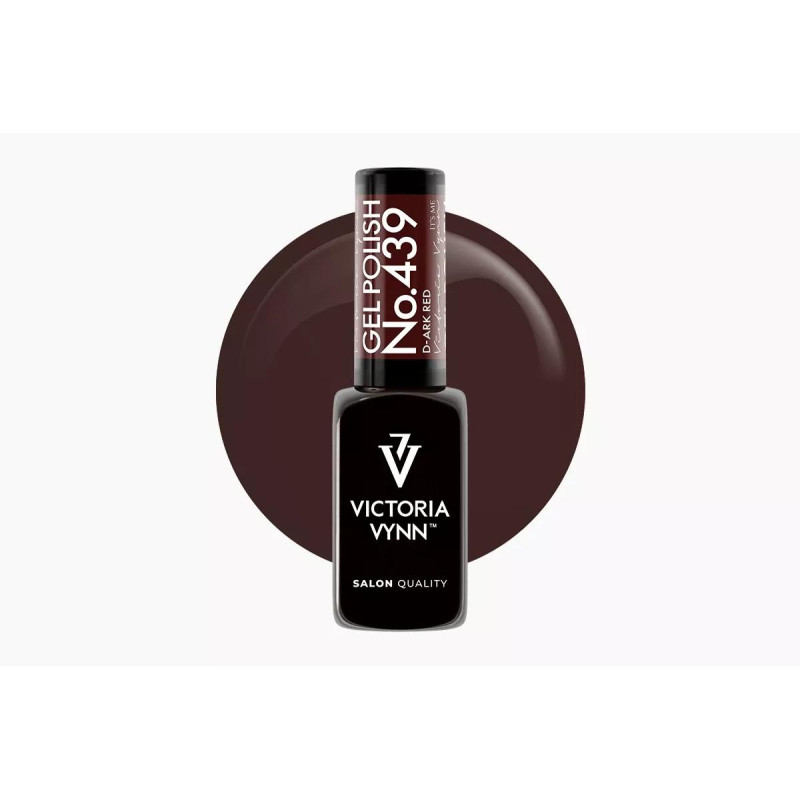439 d-Ark Red - Gel polish 8ml VICTORIA VYNN-Online-Shop-Double Beauty Shop