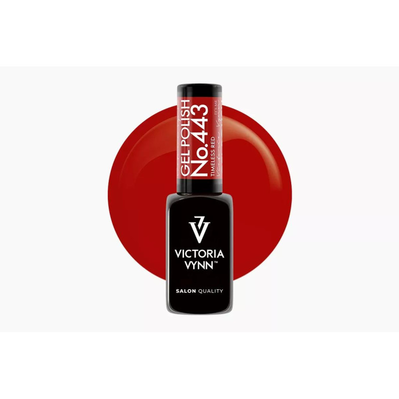 443 Timeless Red - Gel polish 8ml VICTORIA VYNN-Online-Shop-Double Beauty Shop
