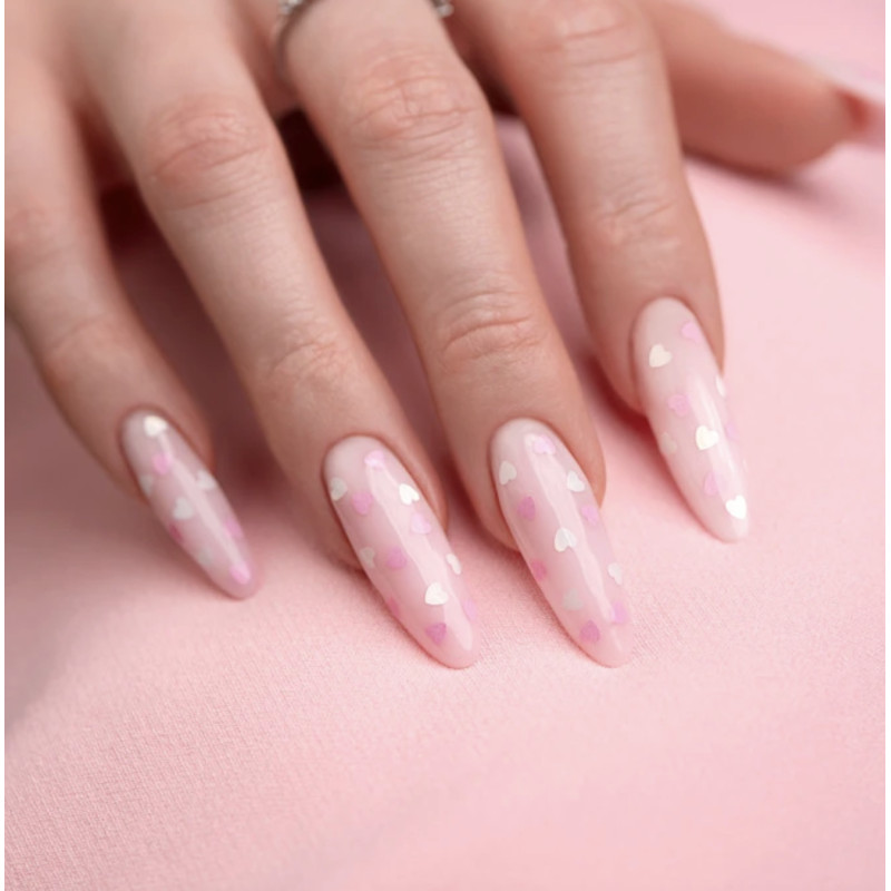 HEARTS - Top Coat (No Wipe) OHNE HEMA 8ml MAKEAR-UV NAGELLACKE-Double Beauty Shop