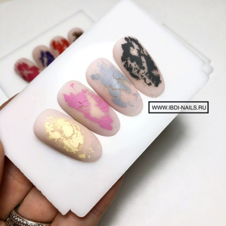 Nailart Folie MATT GRAU